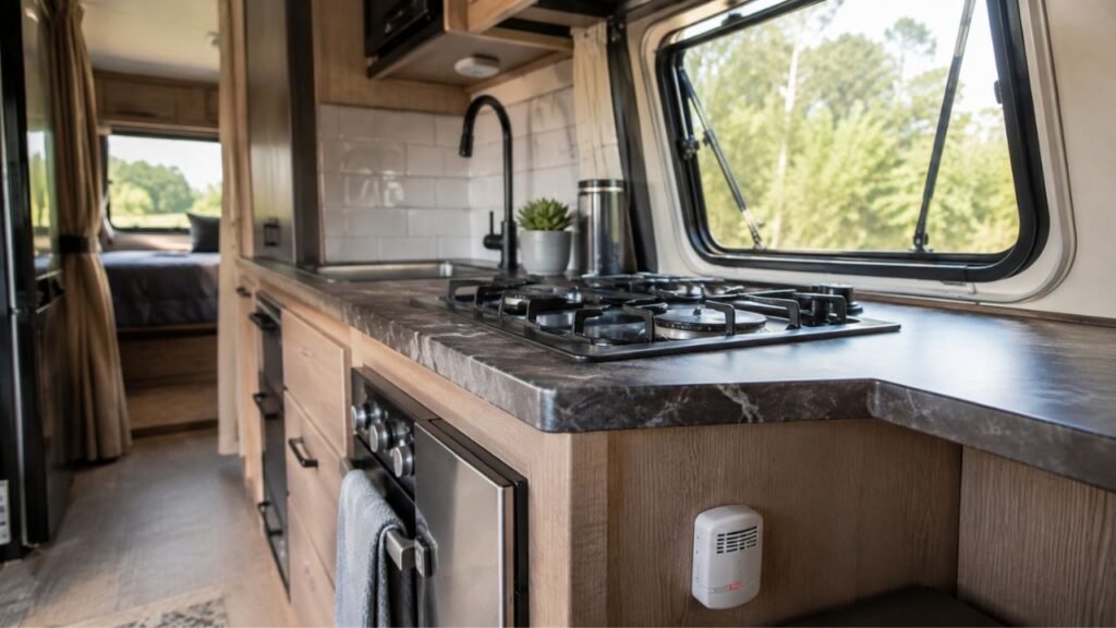 What Should You Do When You Smell Propane in an RV Kitchen