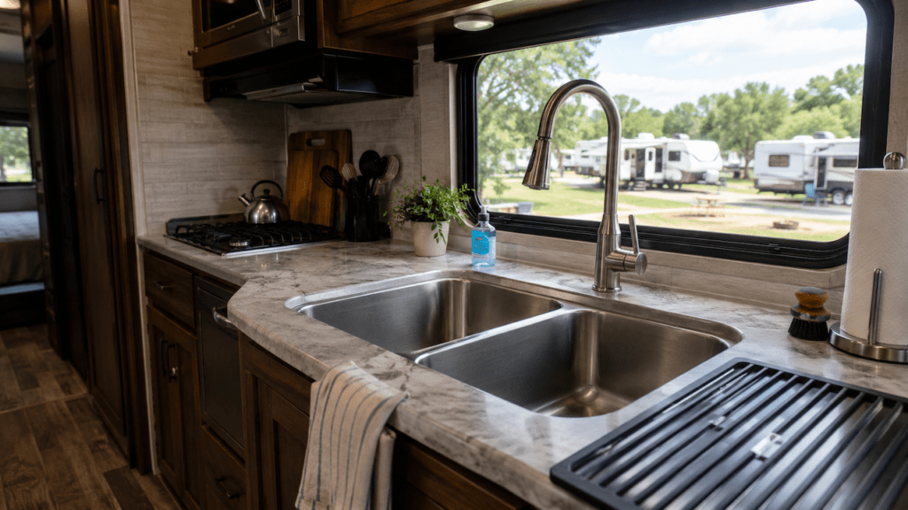 Why Does My RV Kitchen Sink Smell Like Sewer