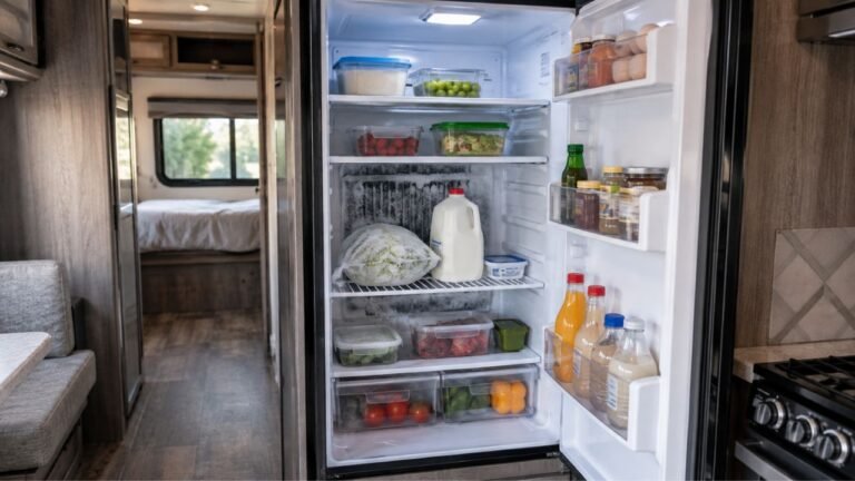 Why Does My RV Refrigerator Freeze Food on One Shelf