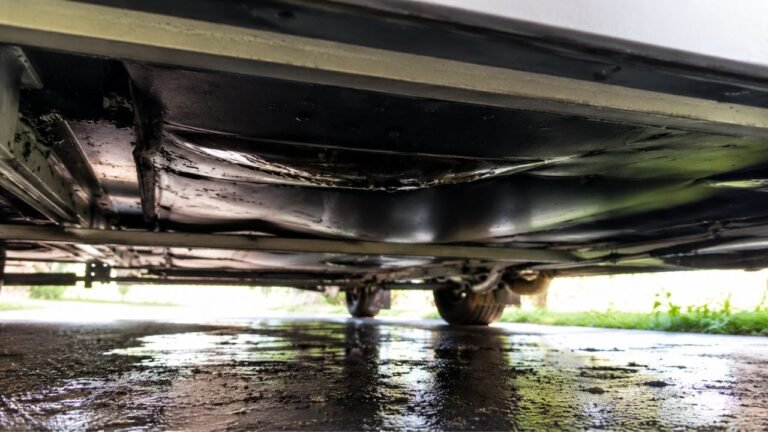 Why Does Water Collect Inside an RV Underbelly